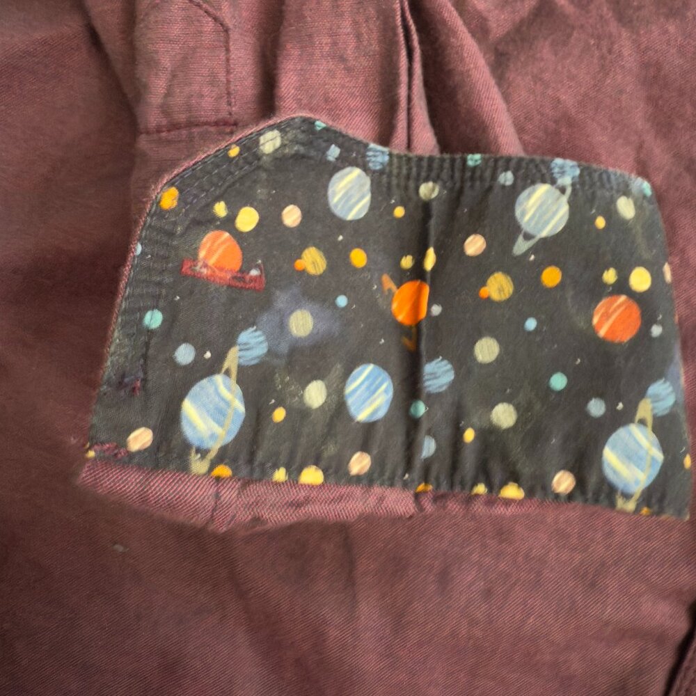 Bugatchi Plum Solid Brushed Twill Classic Fit - image 8